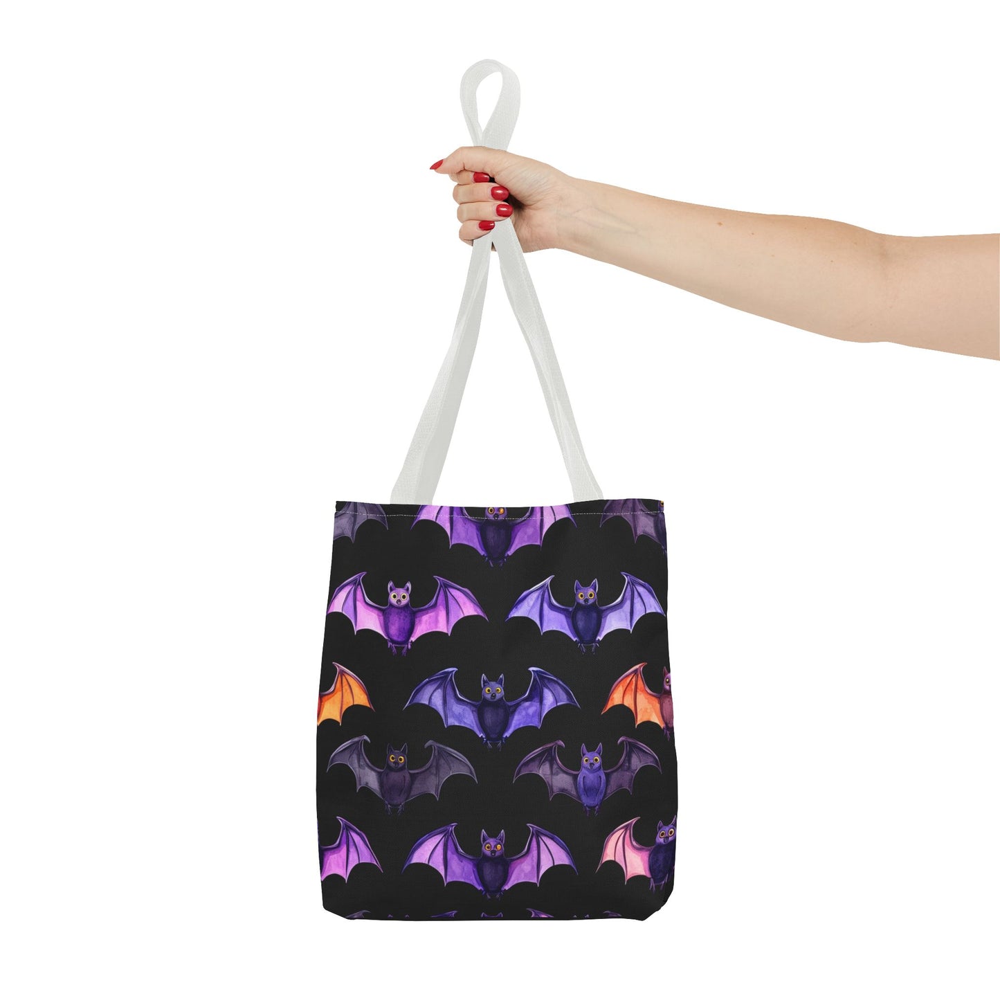 Cute Bat Pattern Tote Bag (AOP)