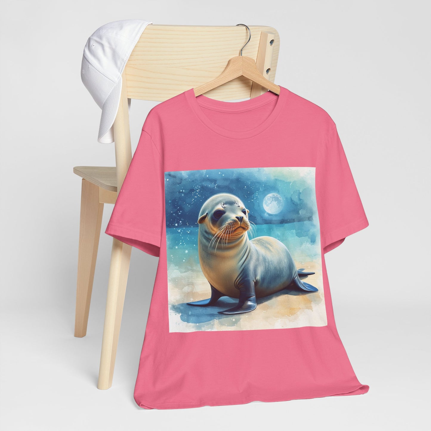 Cute Sea Lion Unisex Jersey Short Sleeve Tee