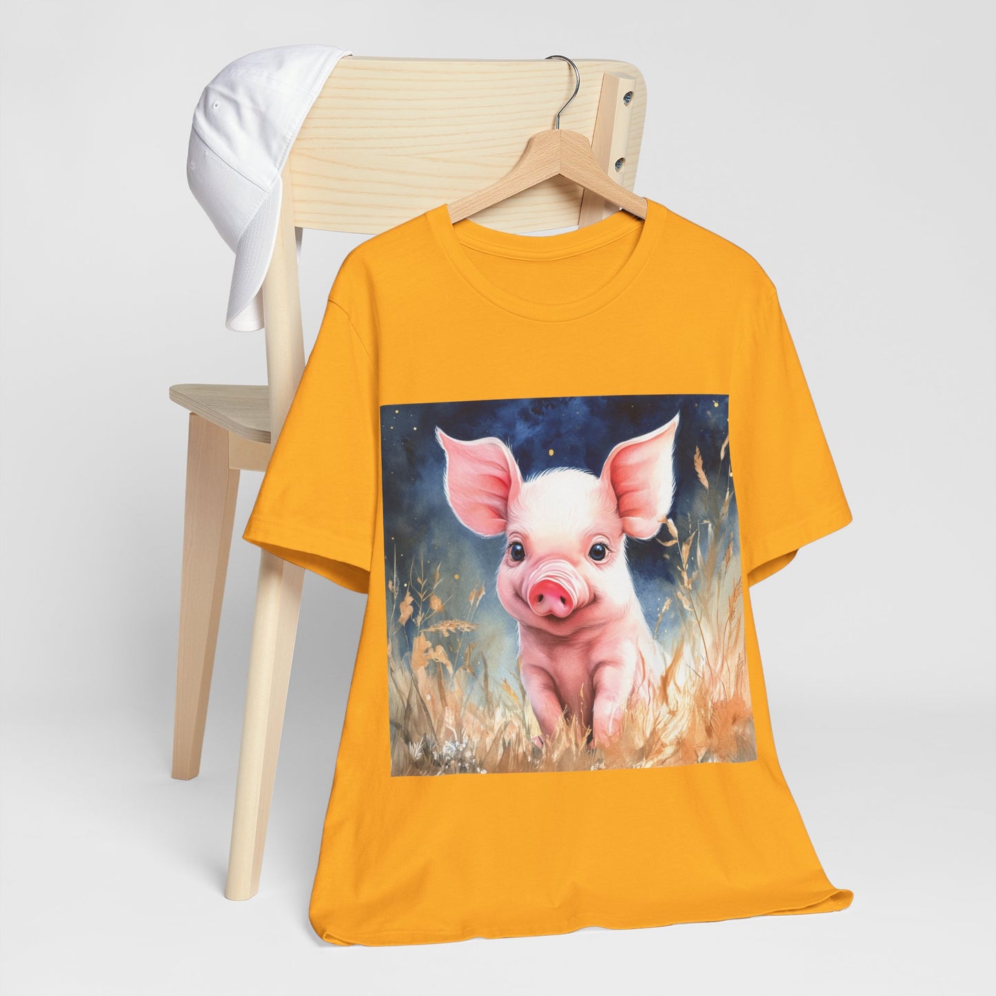 Adorable Piglet Unisex Jersey Short Sleeve Tee