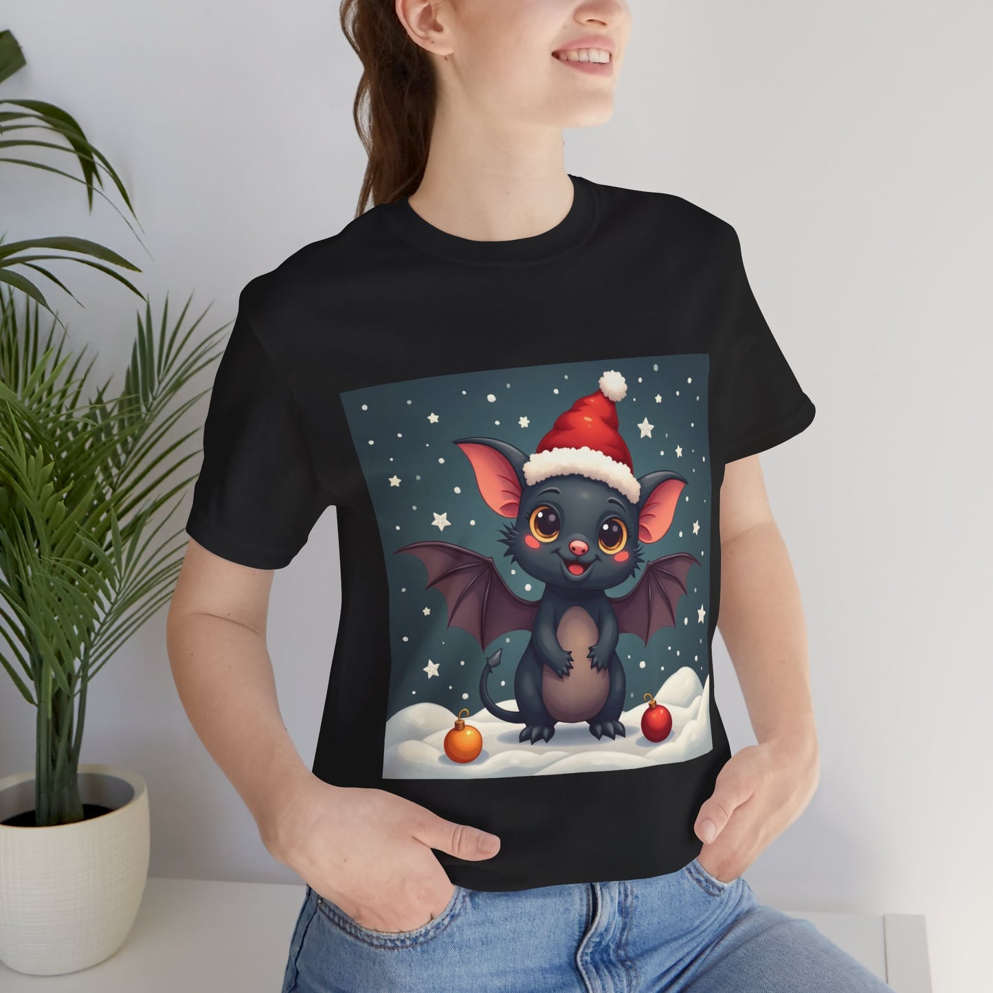 Winter Bat Unisex Jersey Tee