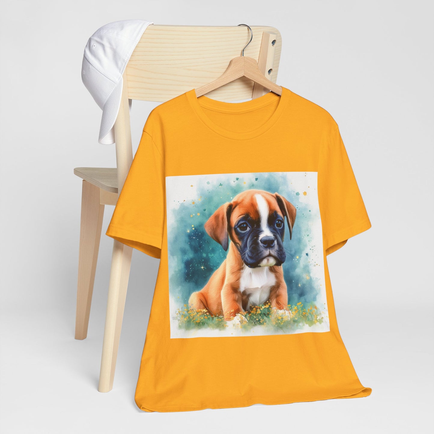 Boxer Puppy Unisex Jersey Short Sleeve Tee