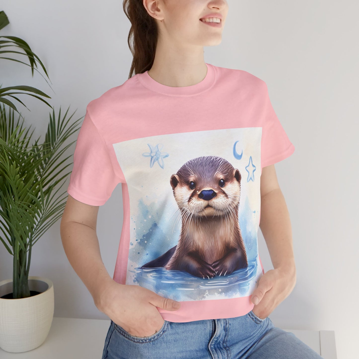 Otter Unisex Jersey Short Sleeve Tee