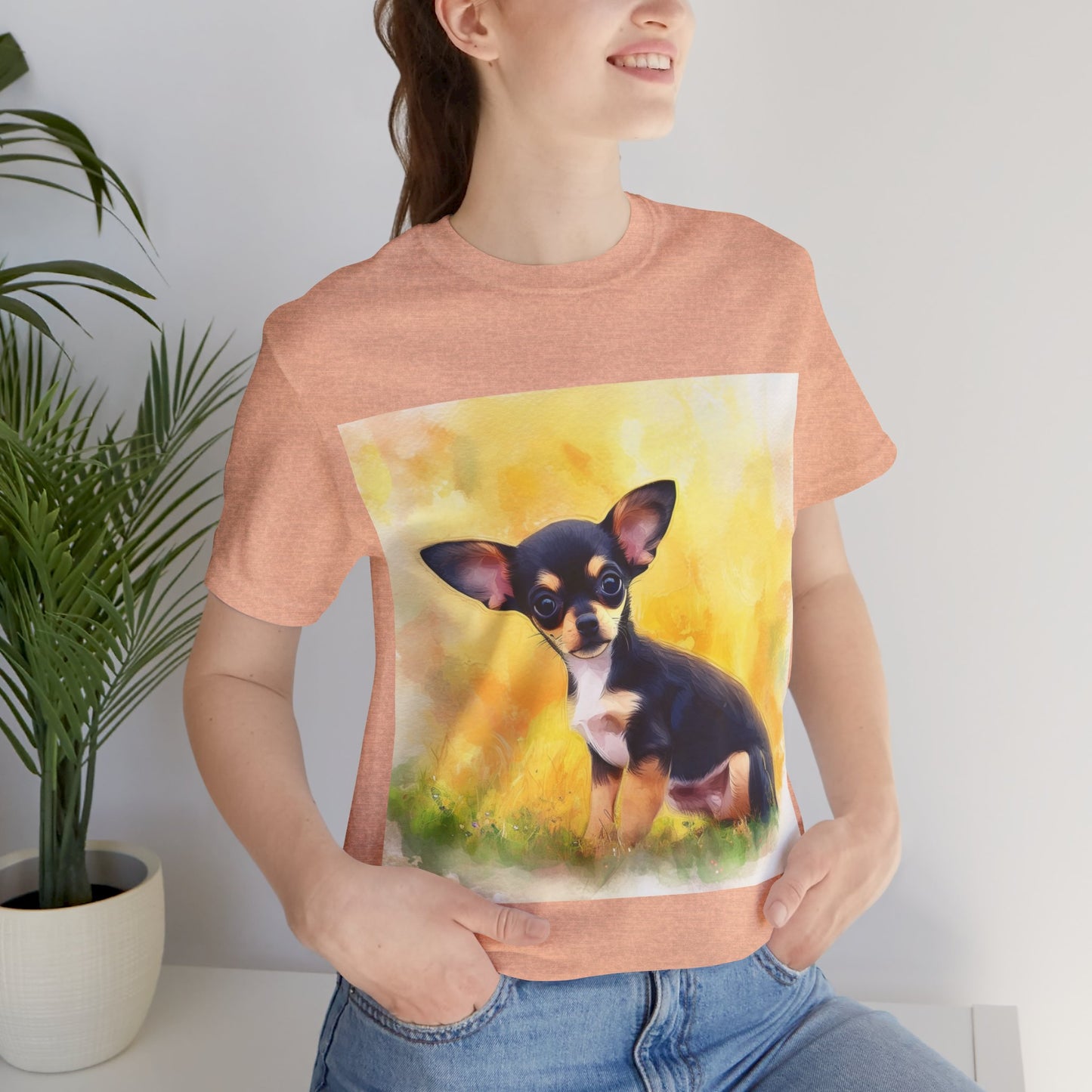 Chihuahua Unisex Jersey Short Sleeve Tee