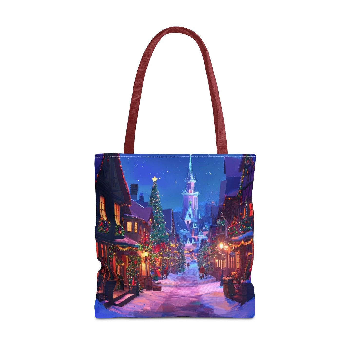 Holiday Town Tote Bag (AOP)