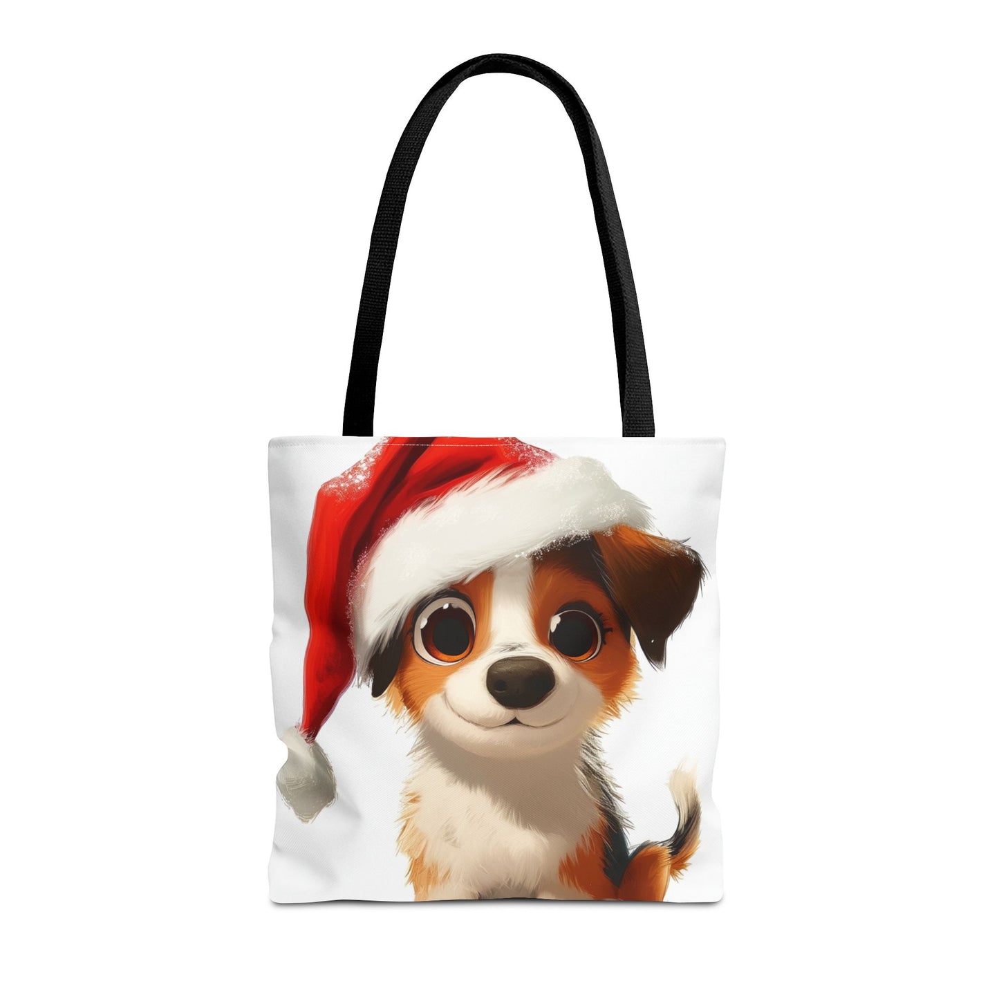 Festive Puppy Tote Bag (AOP)