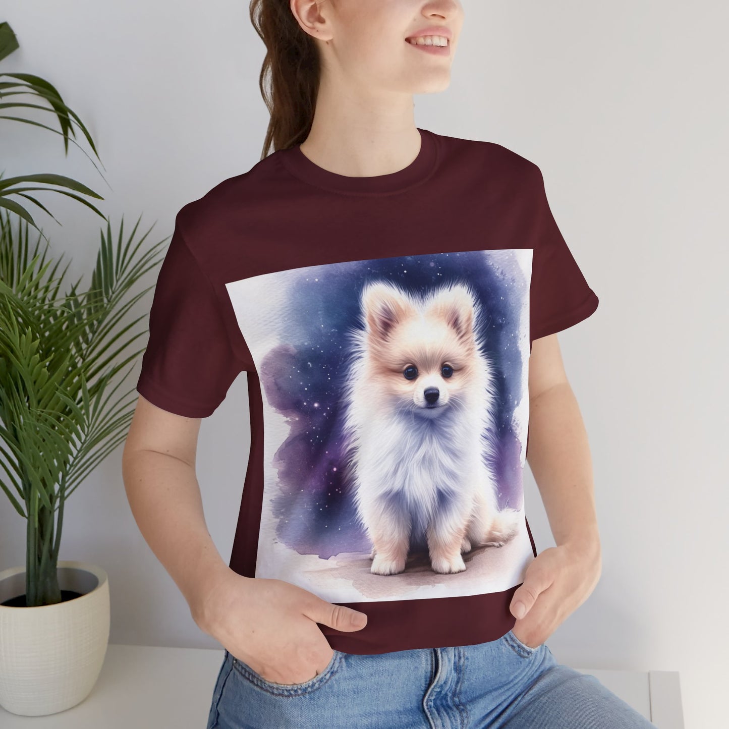 Spitz Puppy Unisex Jersey Short Sleeve Tee