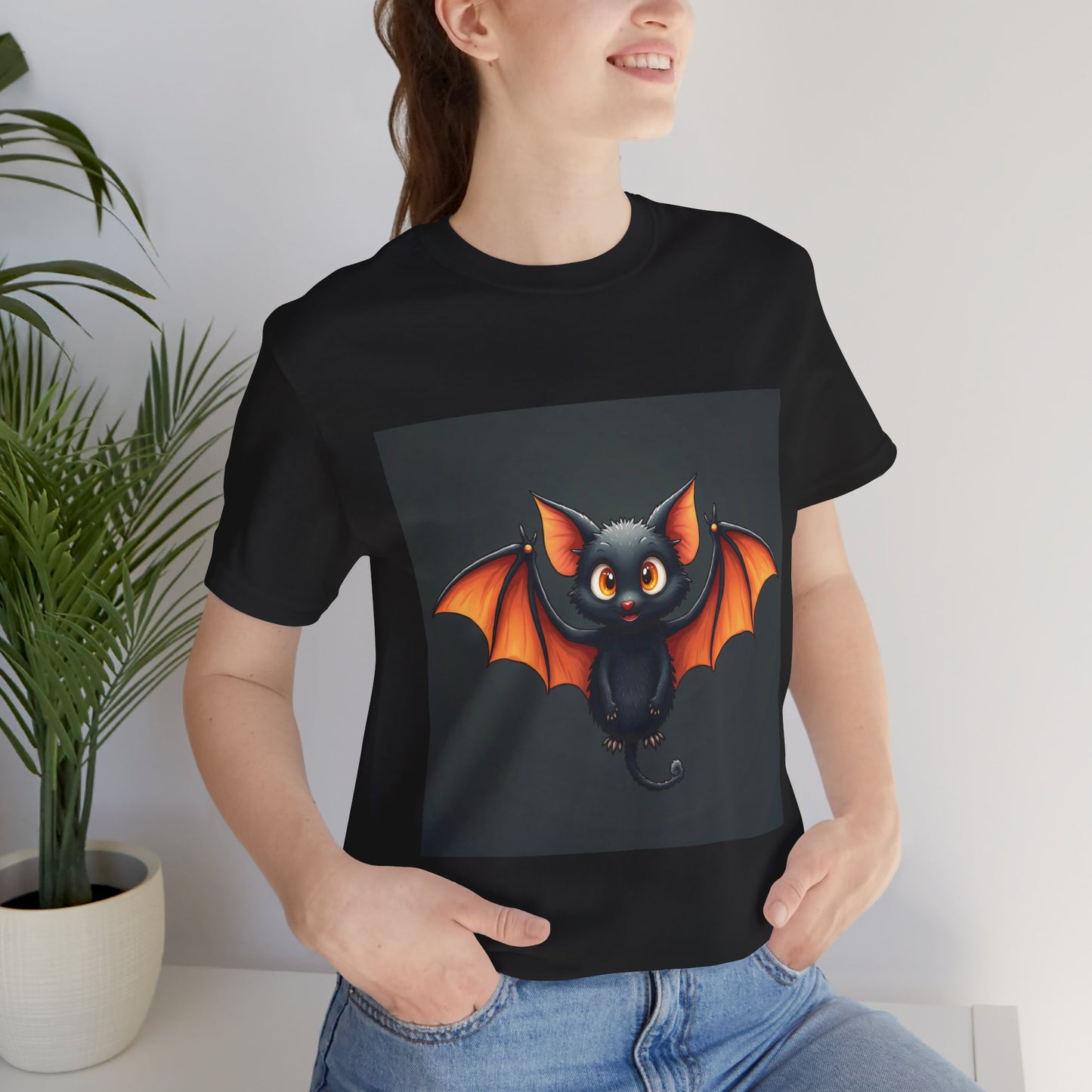 Cute Bat Unisex Jersey Tee