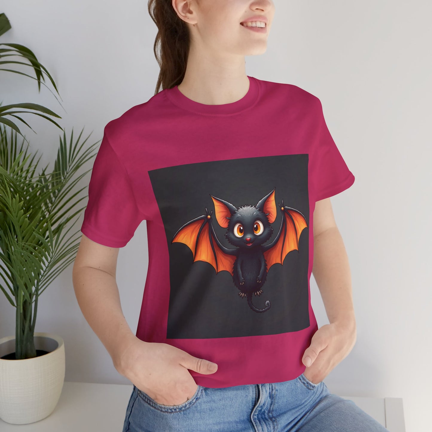 Cute Bat Unisex Jersey Tee