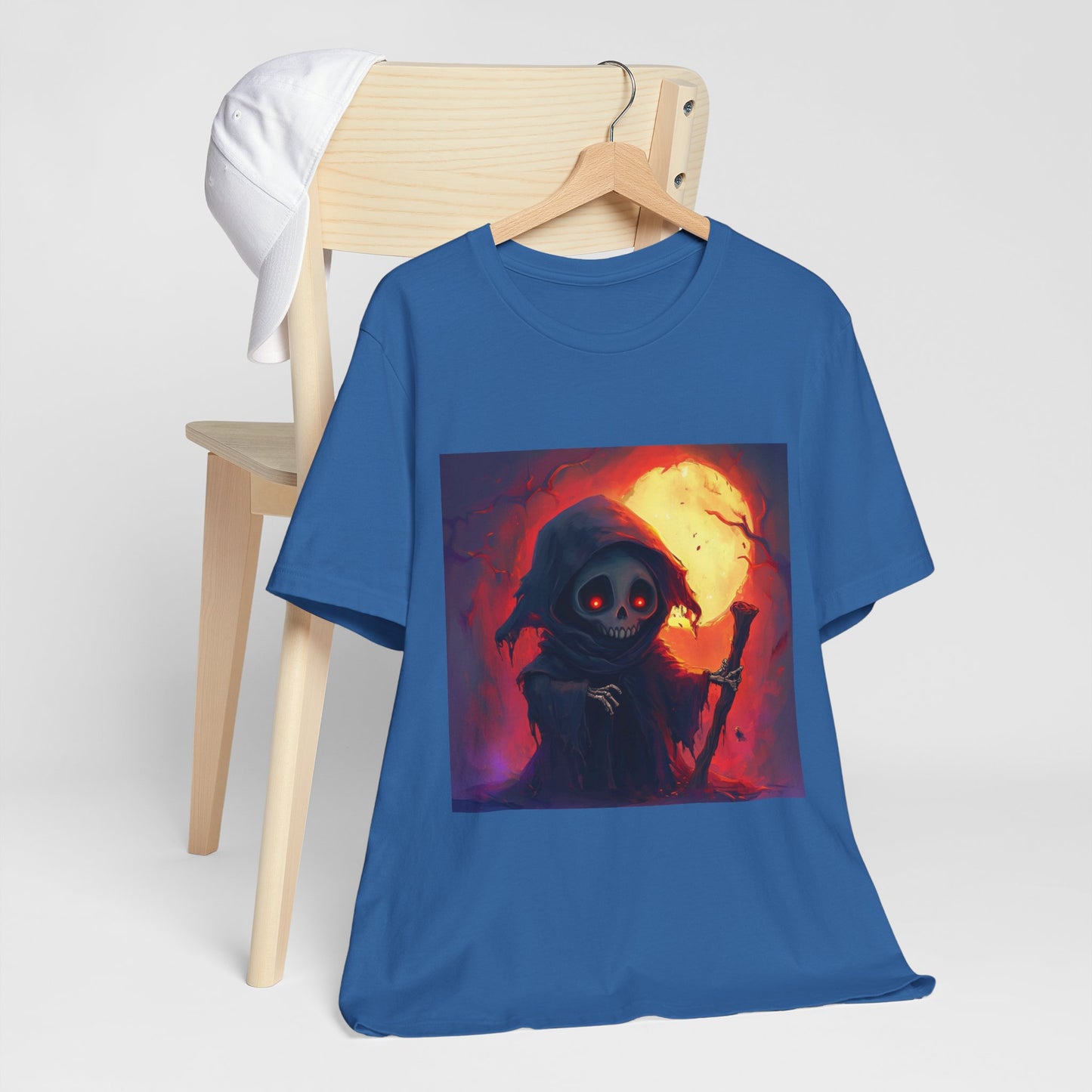 Haunting Grim Reaper Unisex Jersey Short Sleeve Tee