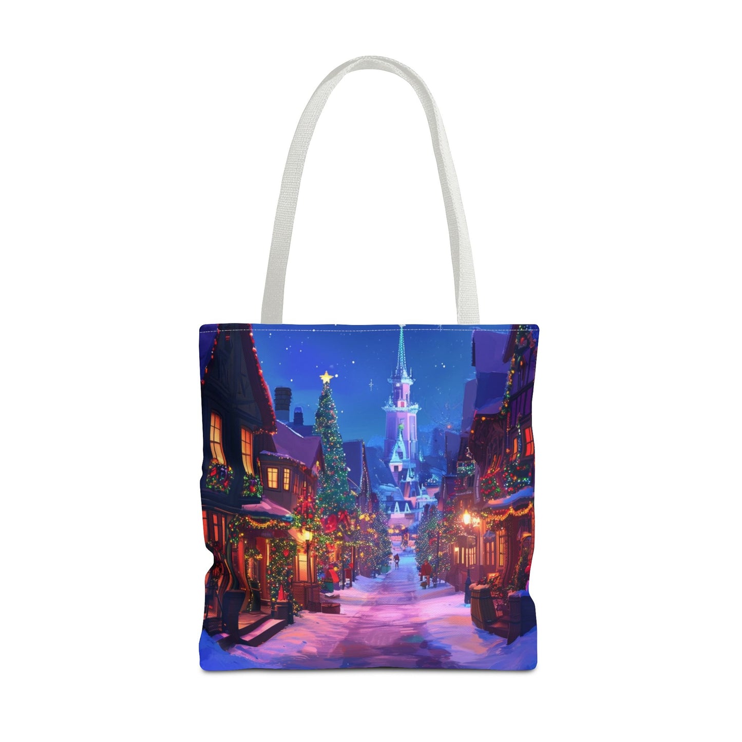 Holiday Town Tote Bag (AOP)