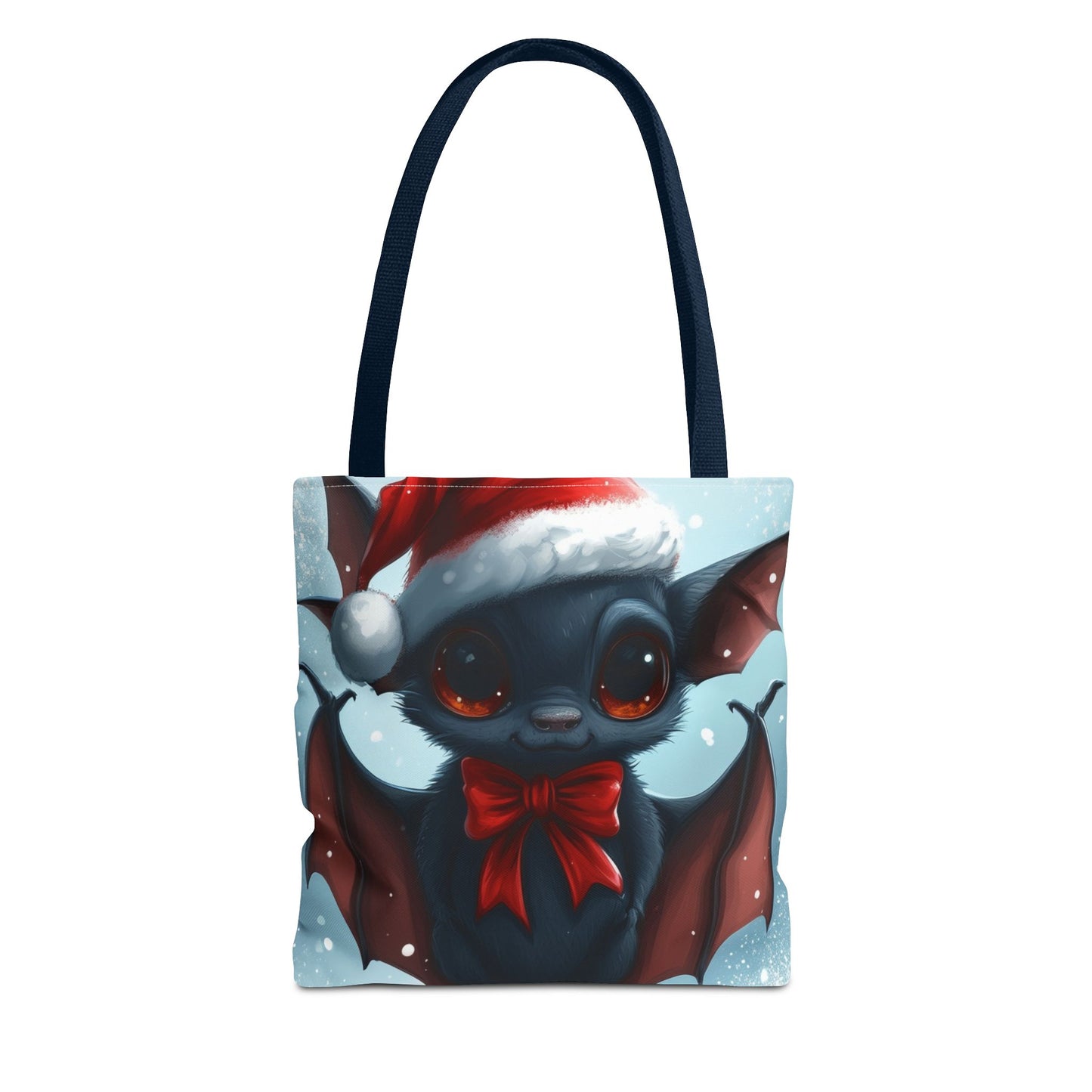 Cute Festive Bat Tote Bag (AOP)