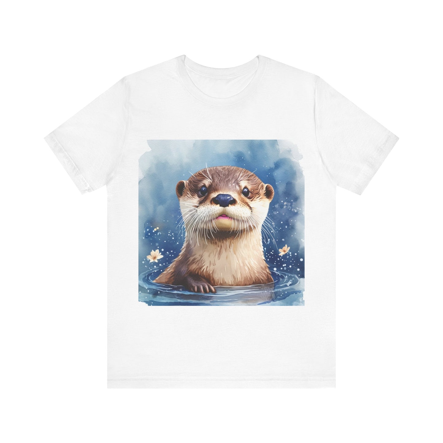 Cute Otter Unisex Jersey Short Sleeve Tee