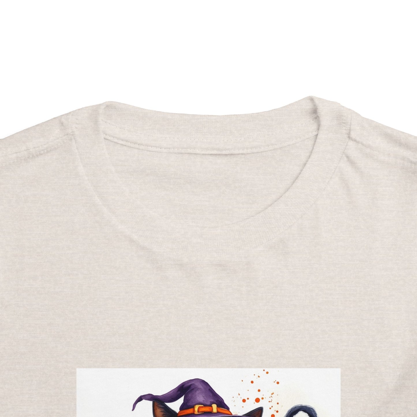 Halloween Cat Toddler Short Sleeve Tee