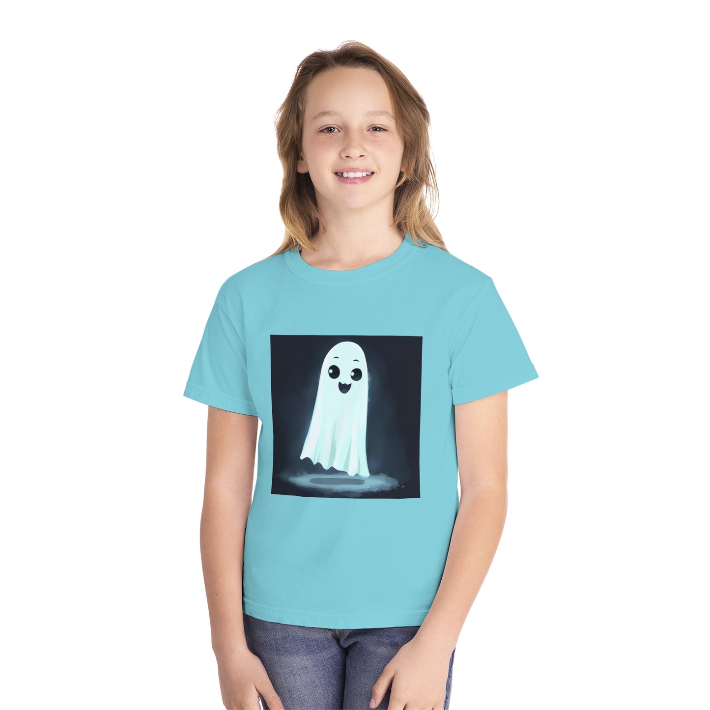 Cute Haunting Ghost Youth Midweight Tee