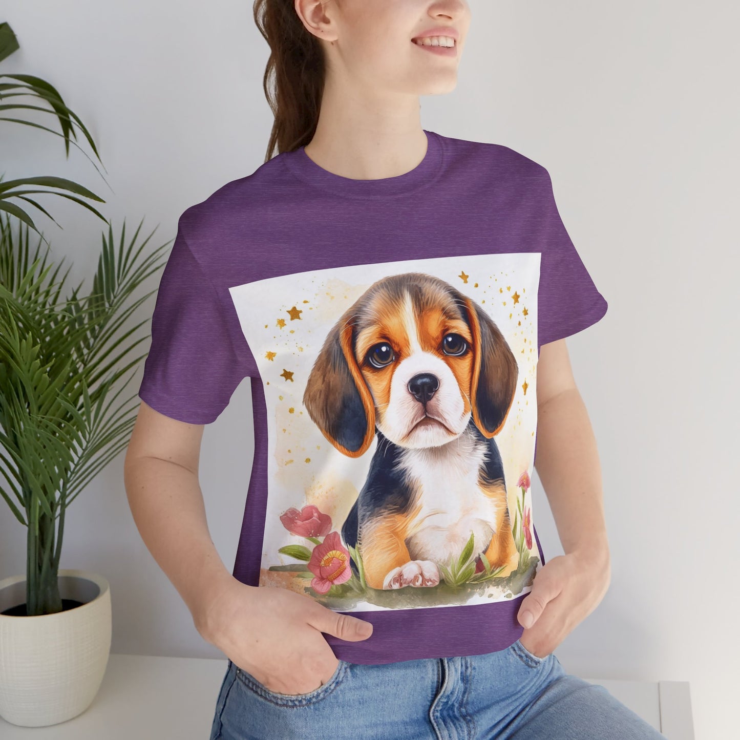 Beagle Unisex Jersey Short Sleeve Tee