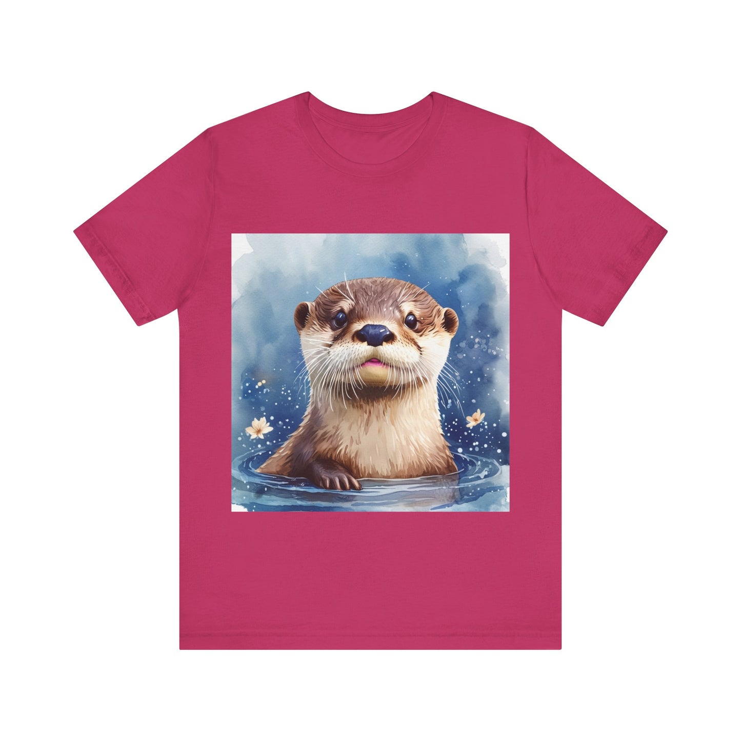 Cute Otter Unisex Jersey Short Sleeve Tee