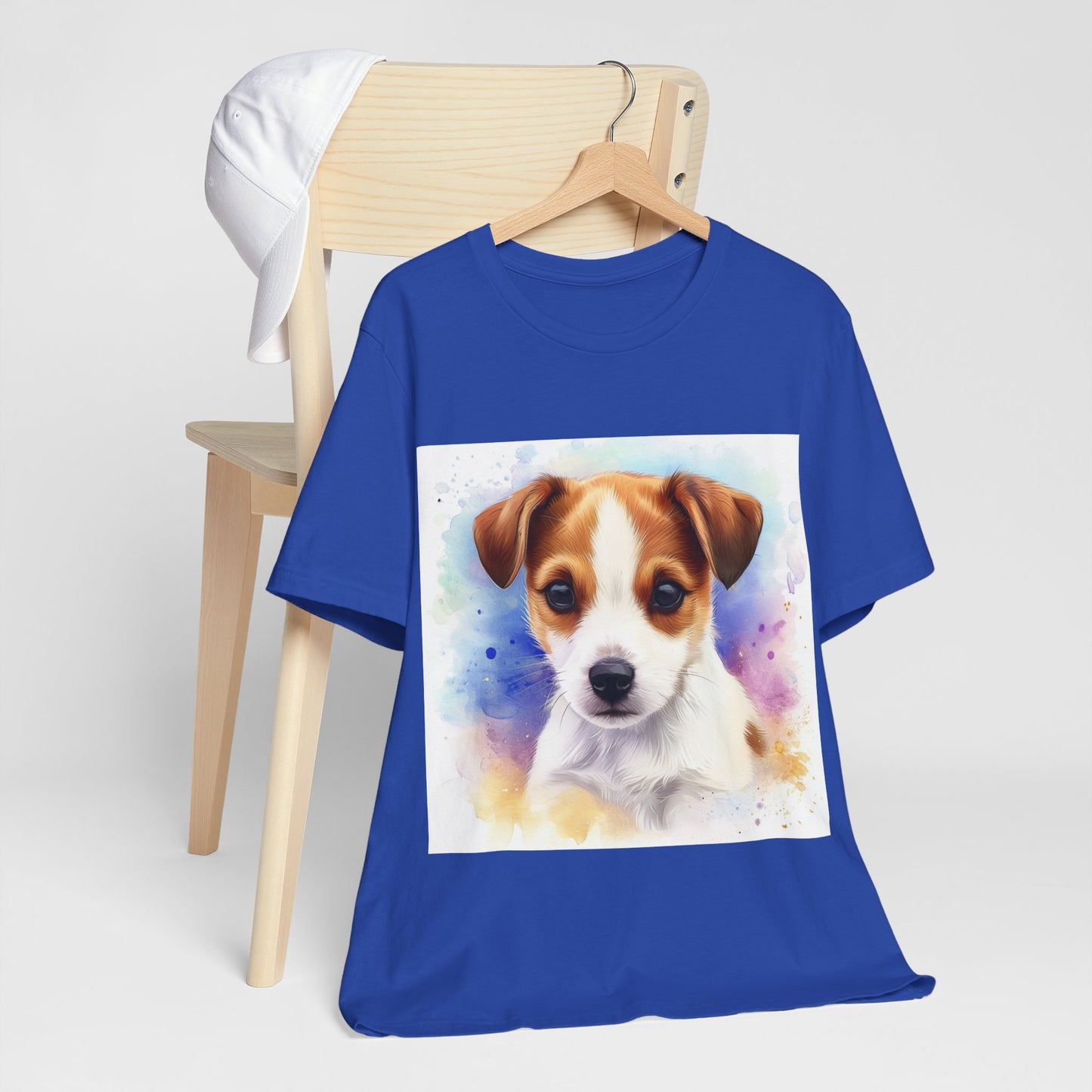 Cute Jack Russell Unisex Jersey Short Sleeve Tee