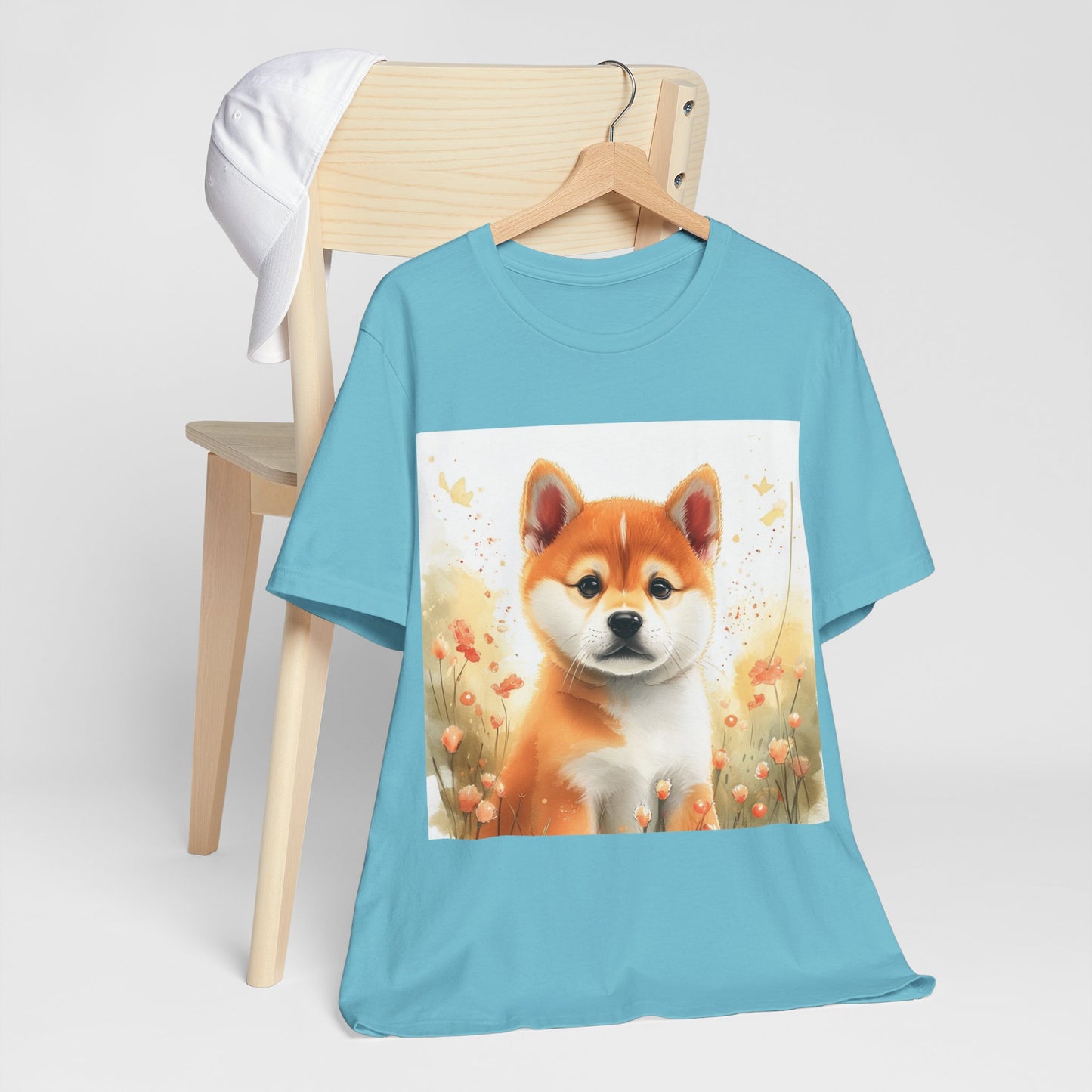 Shiba Inu Unisex Jersey Short Sleeve Tee