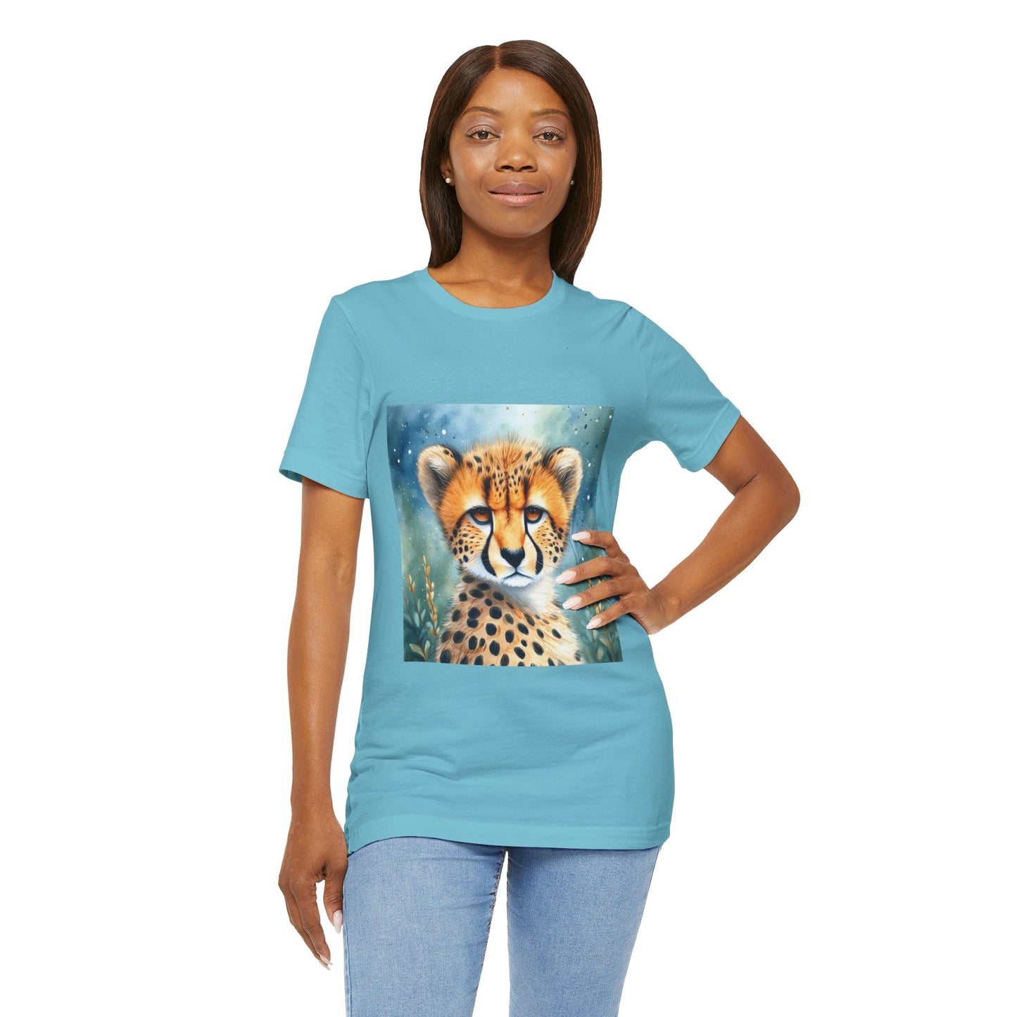 Cheetah Unisex Jersey Short Sleeve Tee