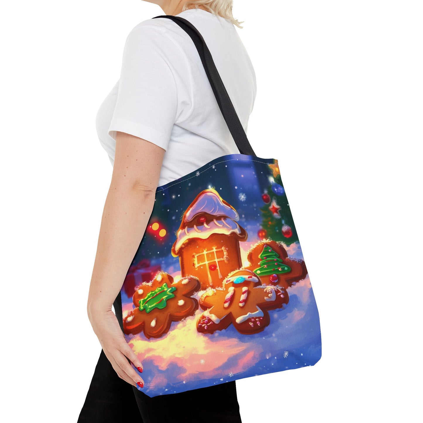 Gingerbread Cookies Tote Bag (AOP)