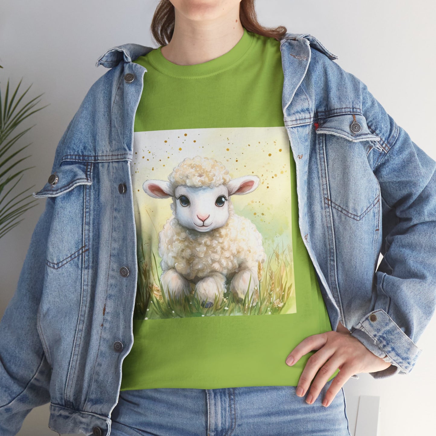 Baby Lamb Unisex Heavy Cotton Tee