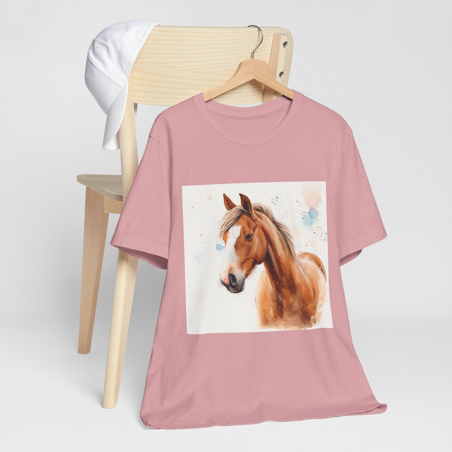 Playful Quarter horse Unisex Jersey Short Sleeve Tee