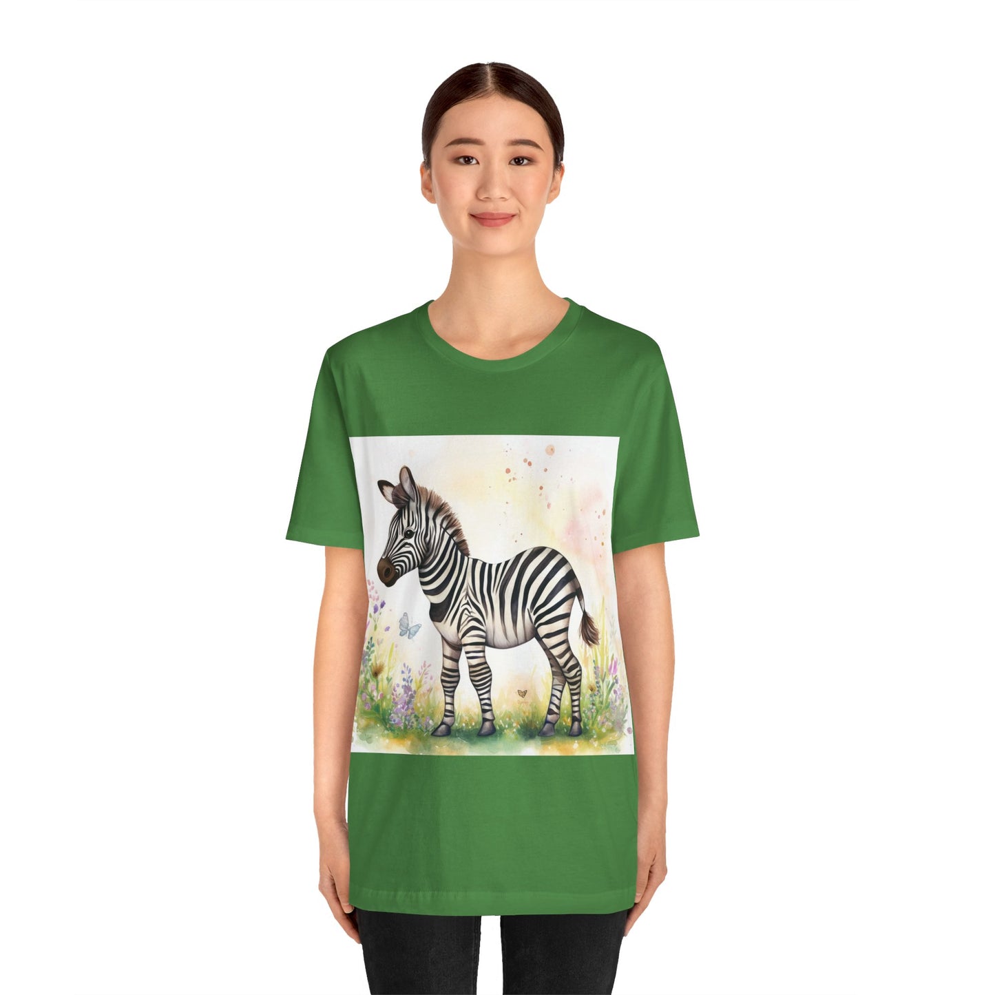 Baby Zebra Unisex Jersey Short Sleeve Tee