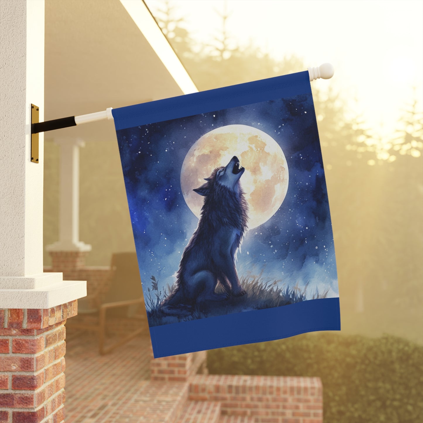 Werewolf Transformation Garden & House Banner