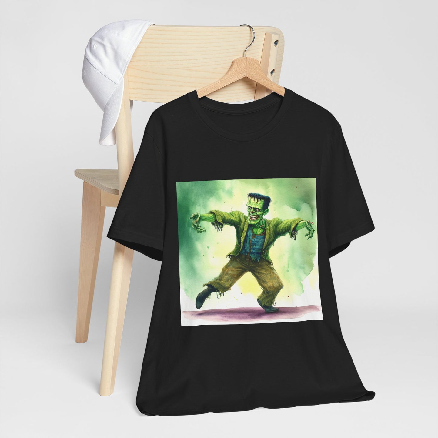 Funny Frankenstein Unisex Jersey Short Sleeve Tee