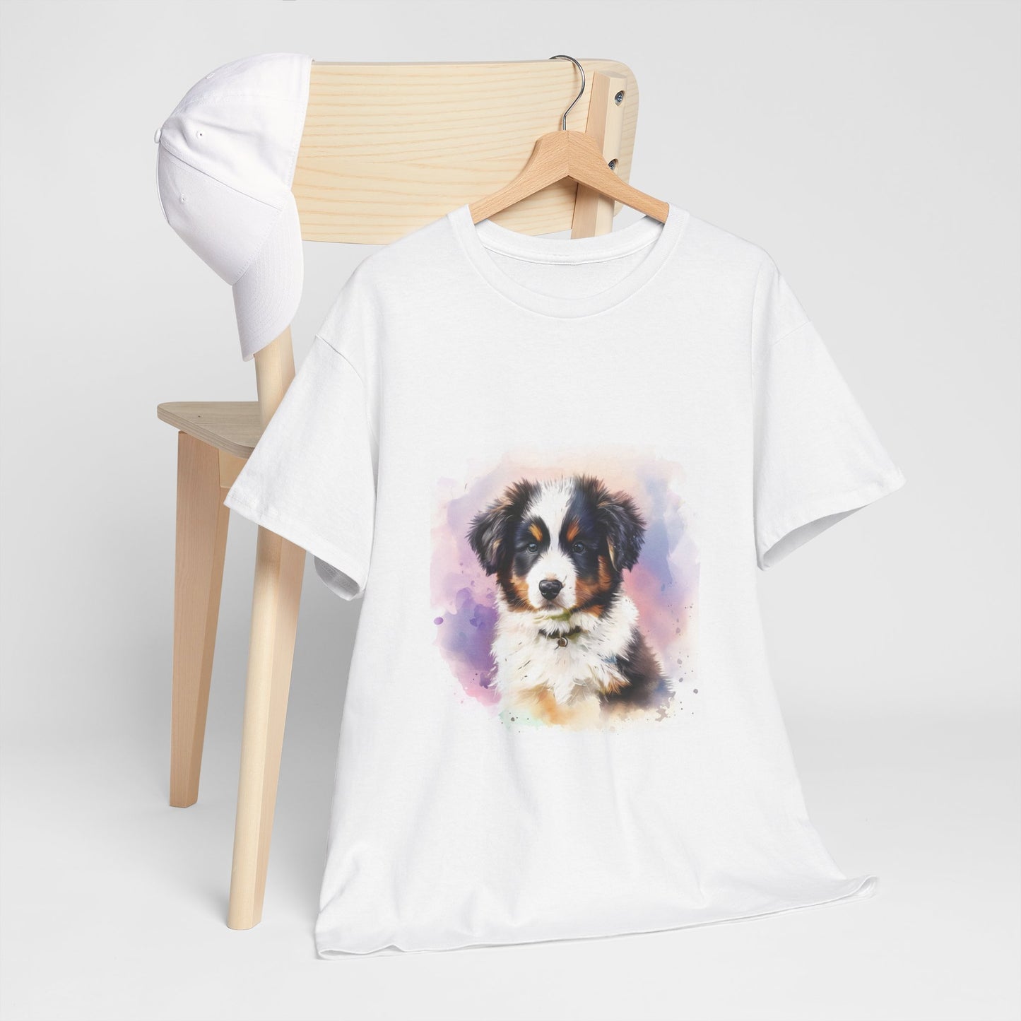 Australian Shephard Unisex Heavy Cotton Tee