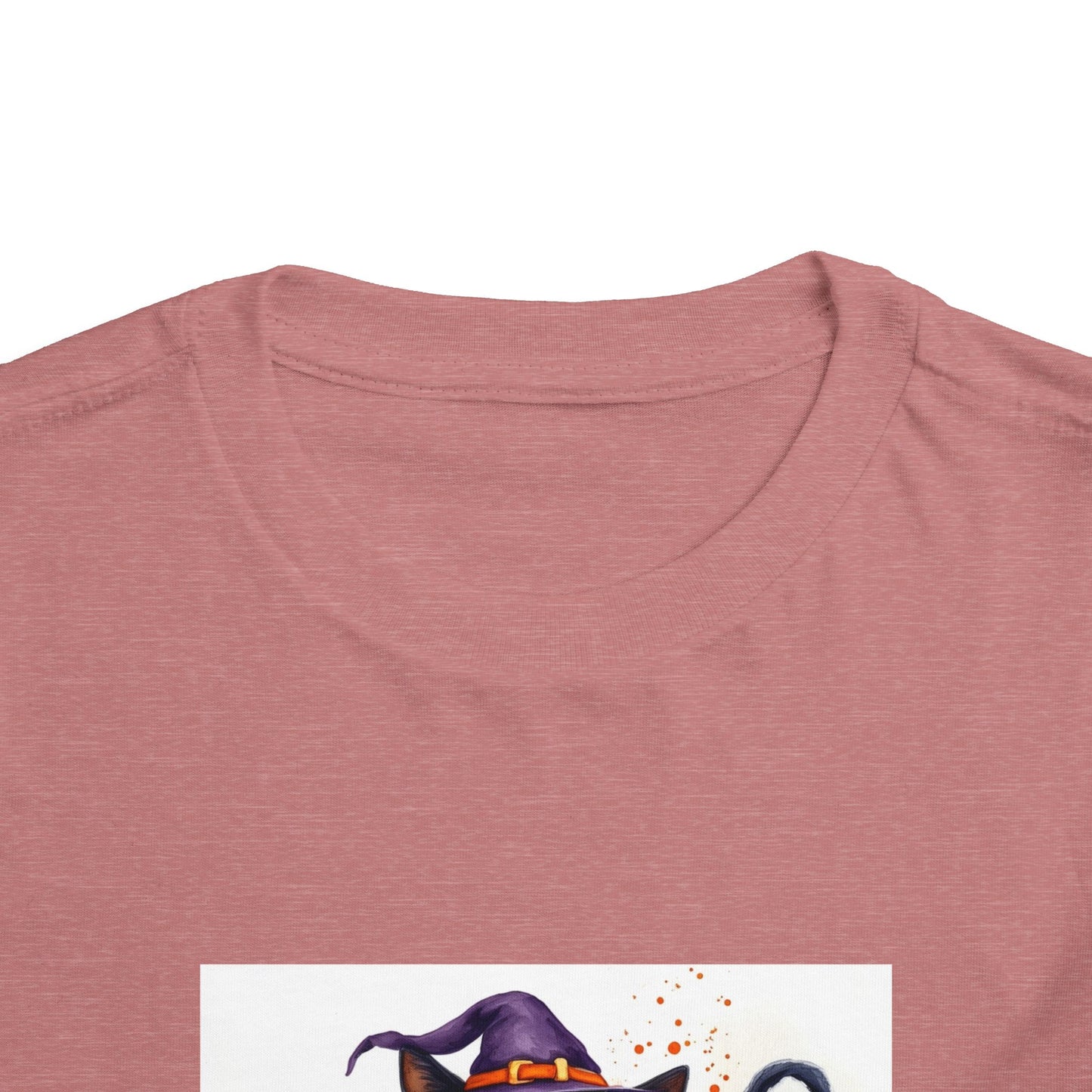 Halloween Cat Toddler Short Sleeve Tee
