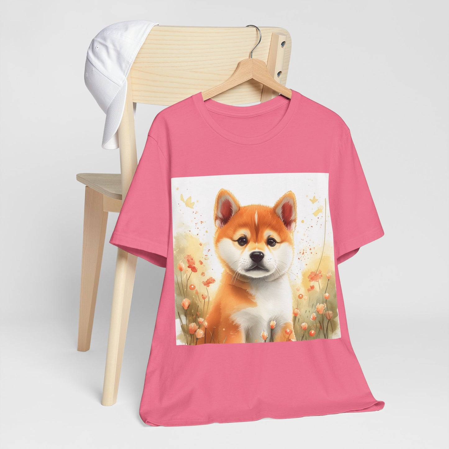 Shiba Inu Unisex Jersey Short Sleeve Tee