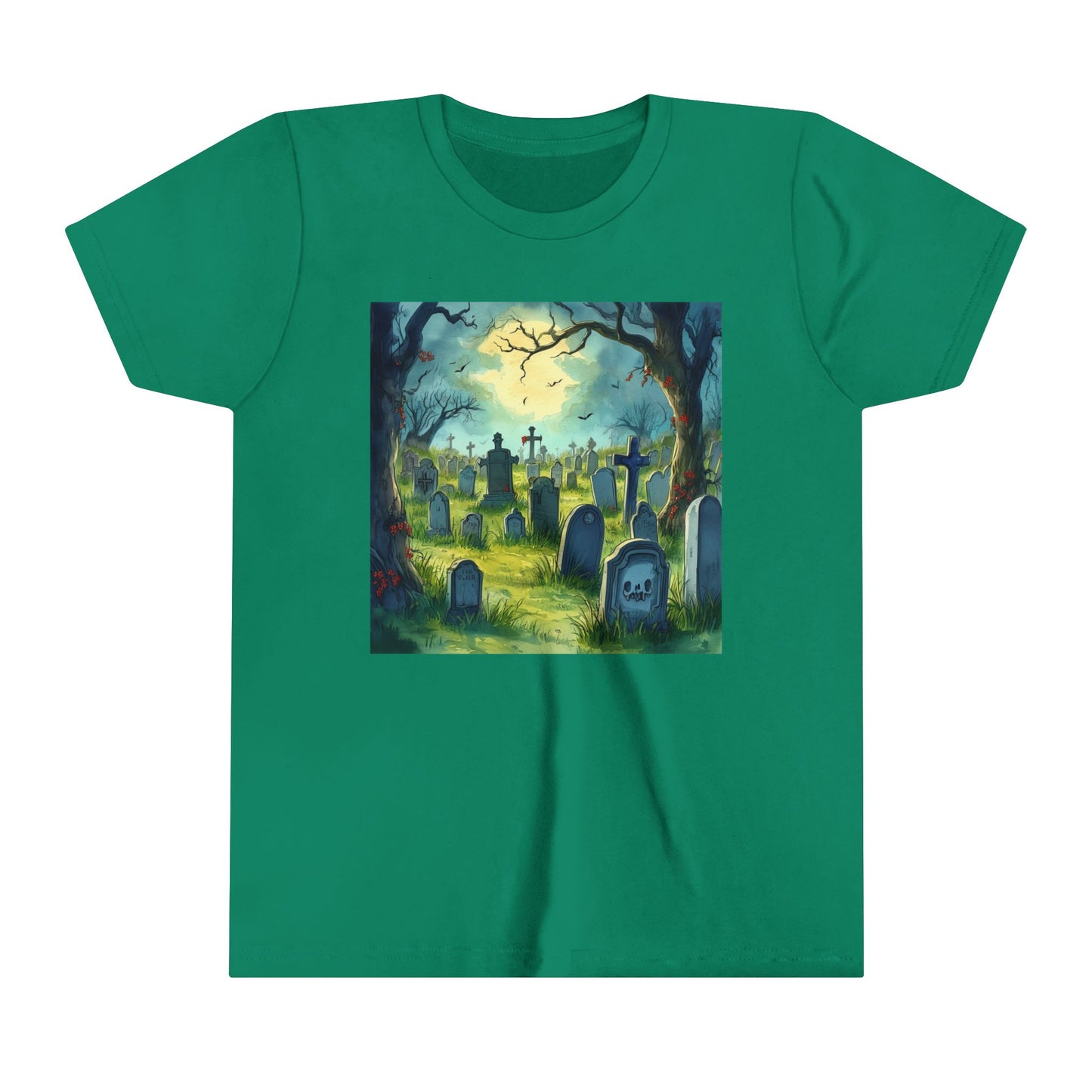 Comic Graveyard Youth Short Sleeve Tee