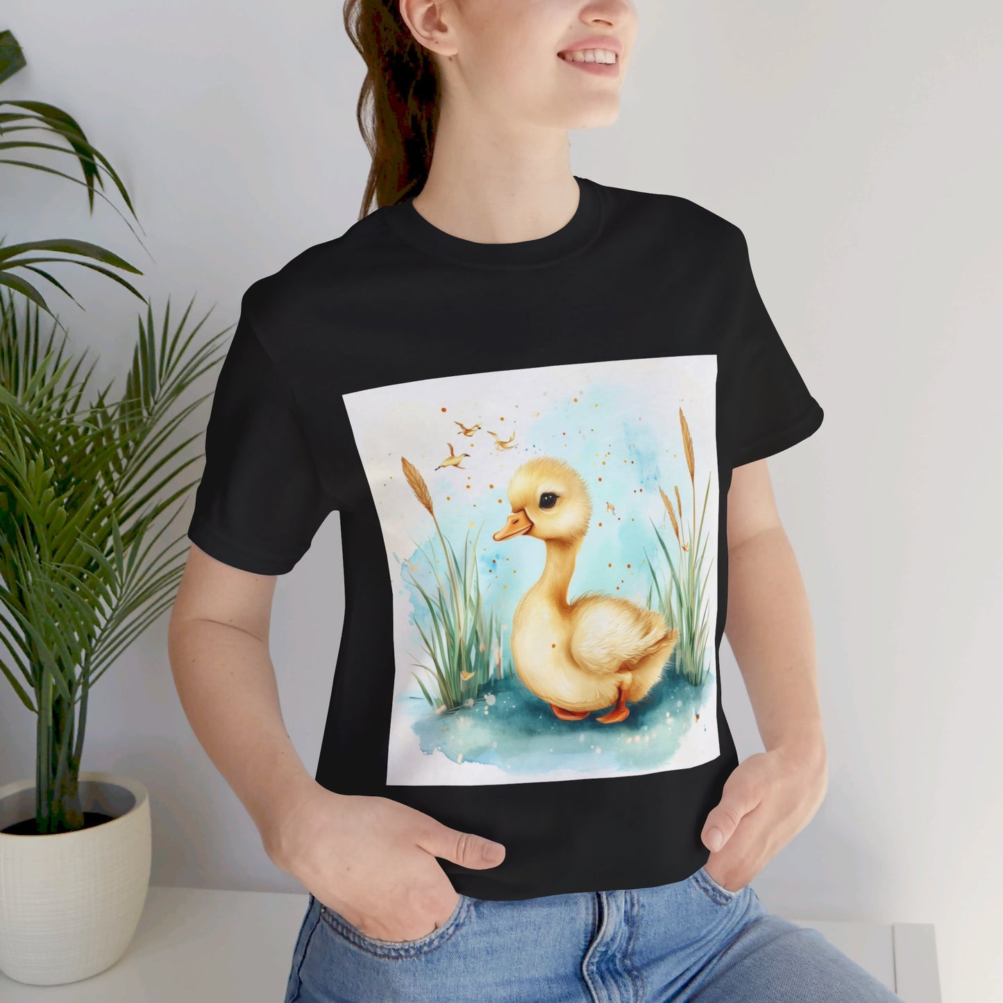 Cute Baby Goose Unisex Jersey Short Sleeve Tee