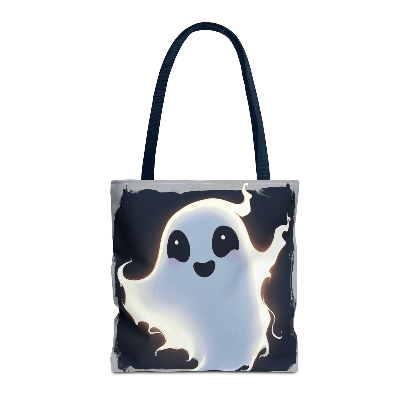 Cute Happy Ghost Tote Bag (AOP)