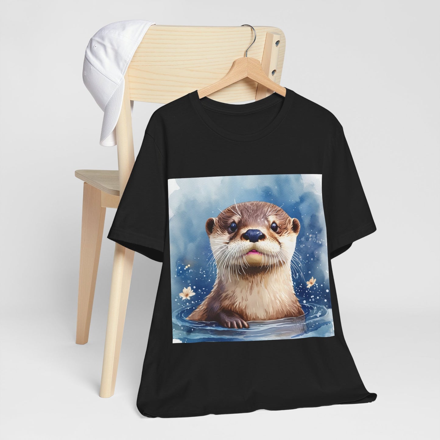 Cute Otter Unisex Jersey Short Sleeve Tee