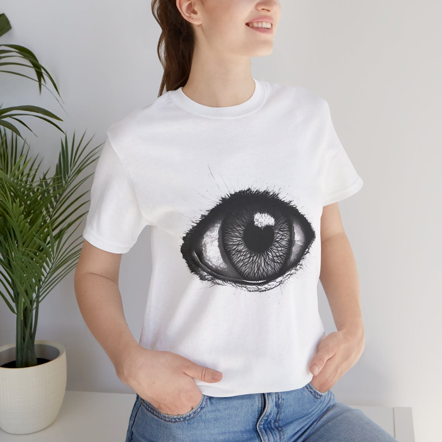 Spooky Eye Unisex Jersey Short Sleeve Tee