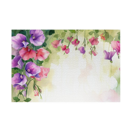 Flowers on a Vine Puzzle (110, 252, 520, 1014-piece)