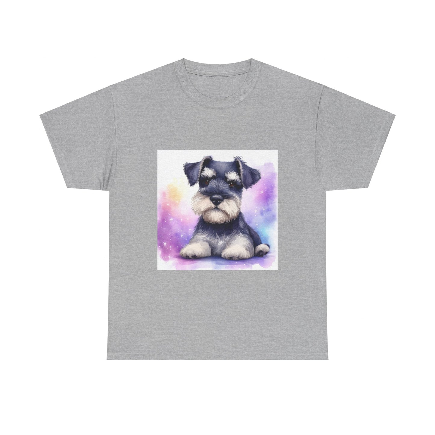 Schnauzer Puppy Unisex Heavy Cotton Tee