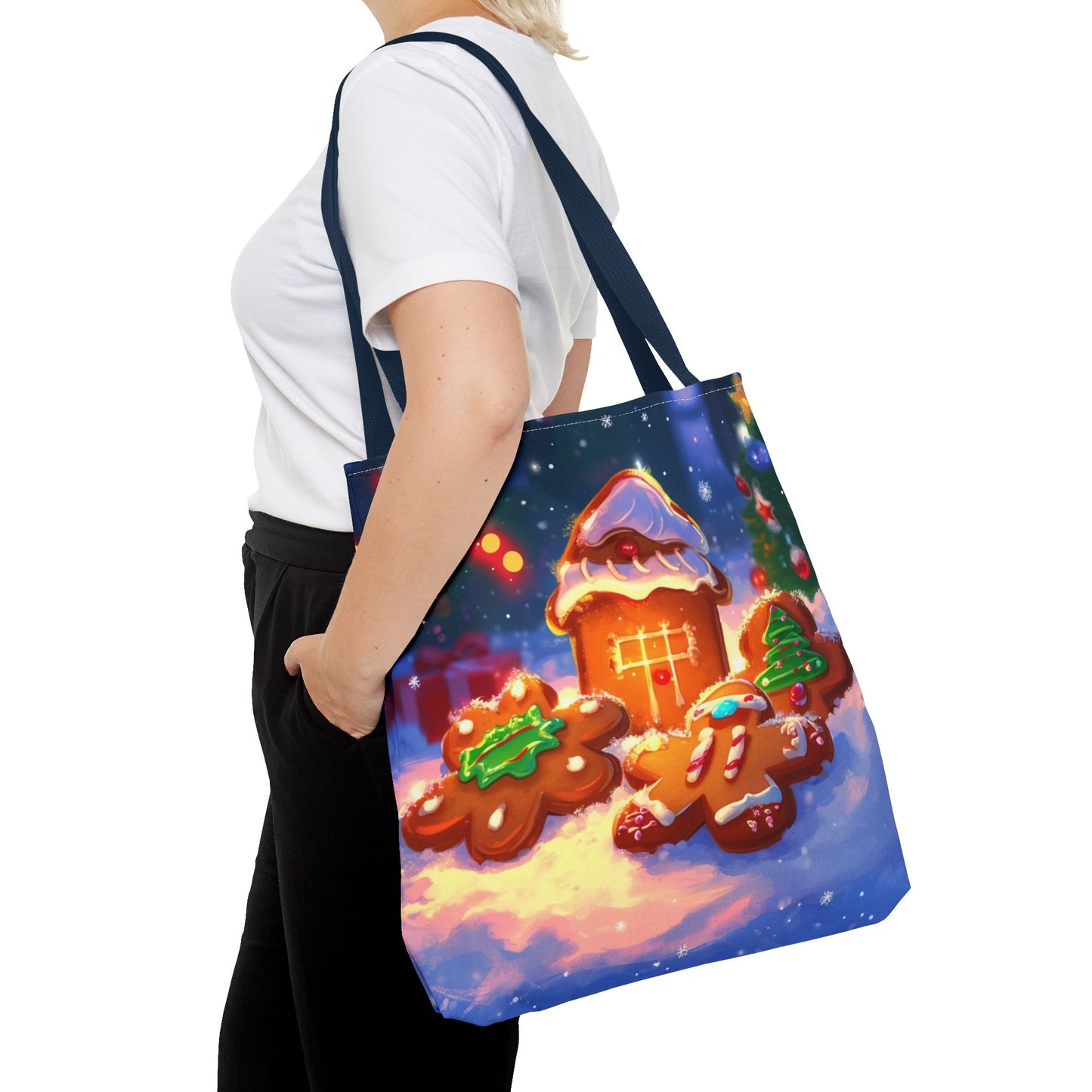 Gingerbread Cookies Tote Bag (AOP)