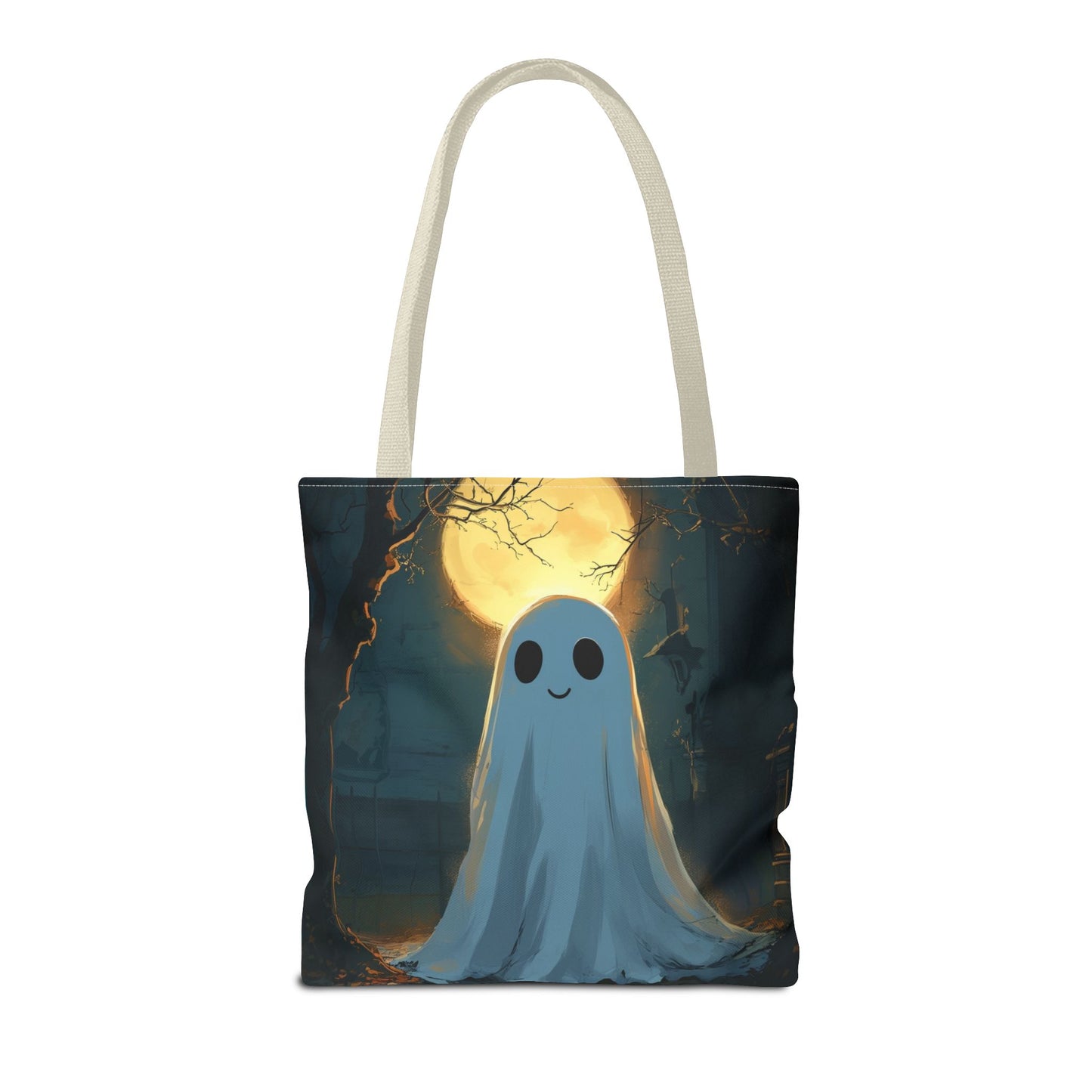 Cute Ghost Tote Bag (AOP)