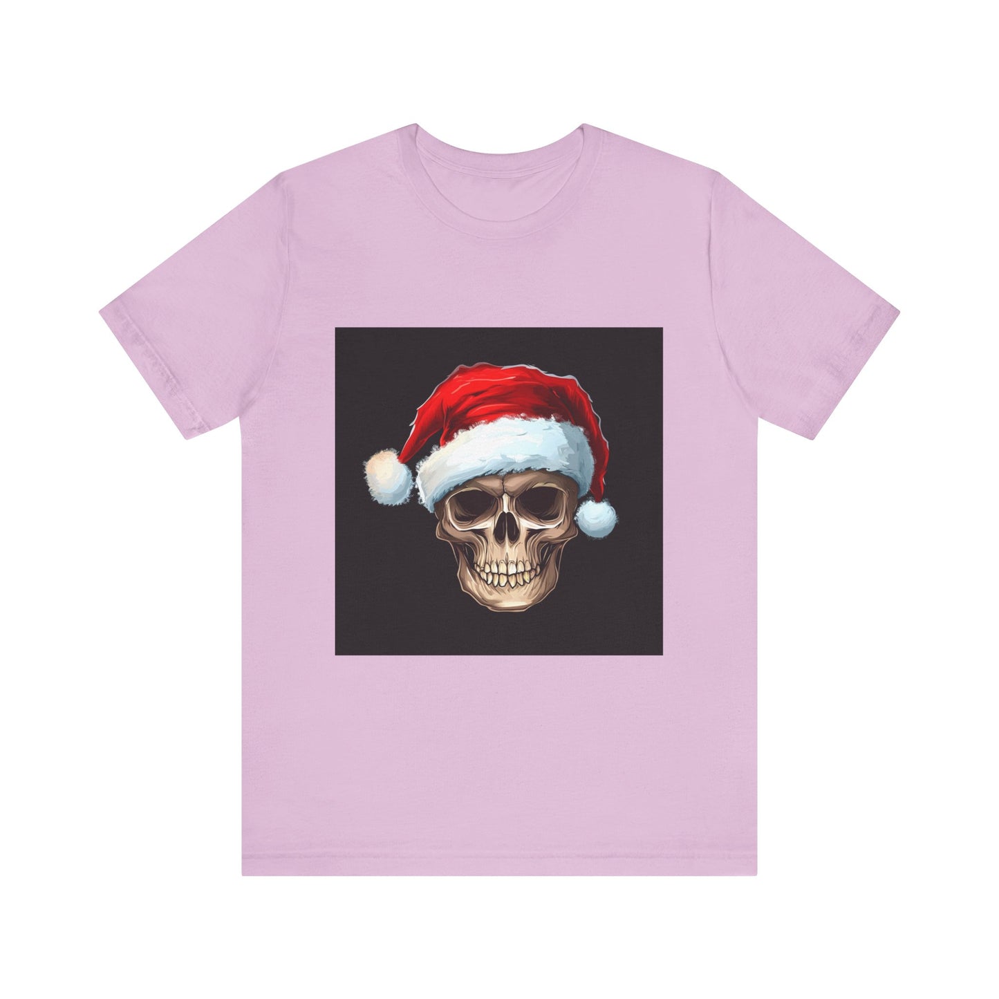 Santa Hat Skull Unisex Jersey Tee