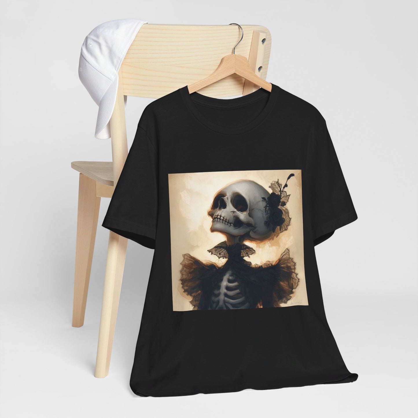 Flamenco Dancer Skeleton Unisex Jersey Short Sleeve Tee