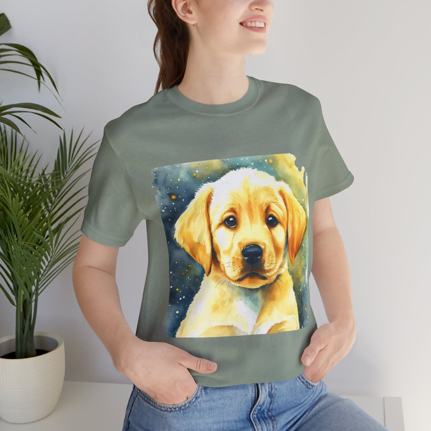 Yellow Lab Unisex Jersey Short Sleeve Tee