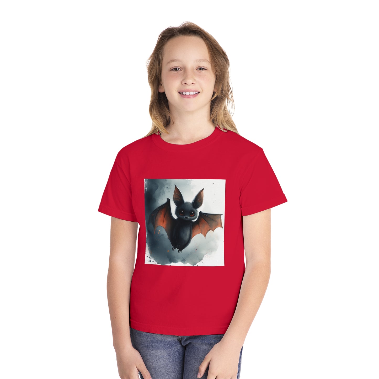 Adorable Baby Bat Youth Midweight Tee