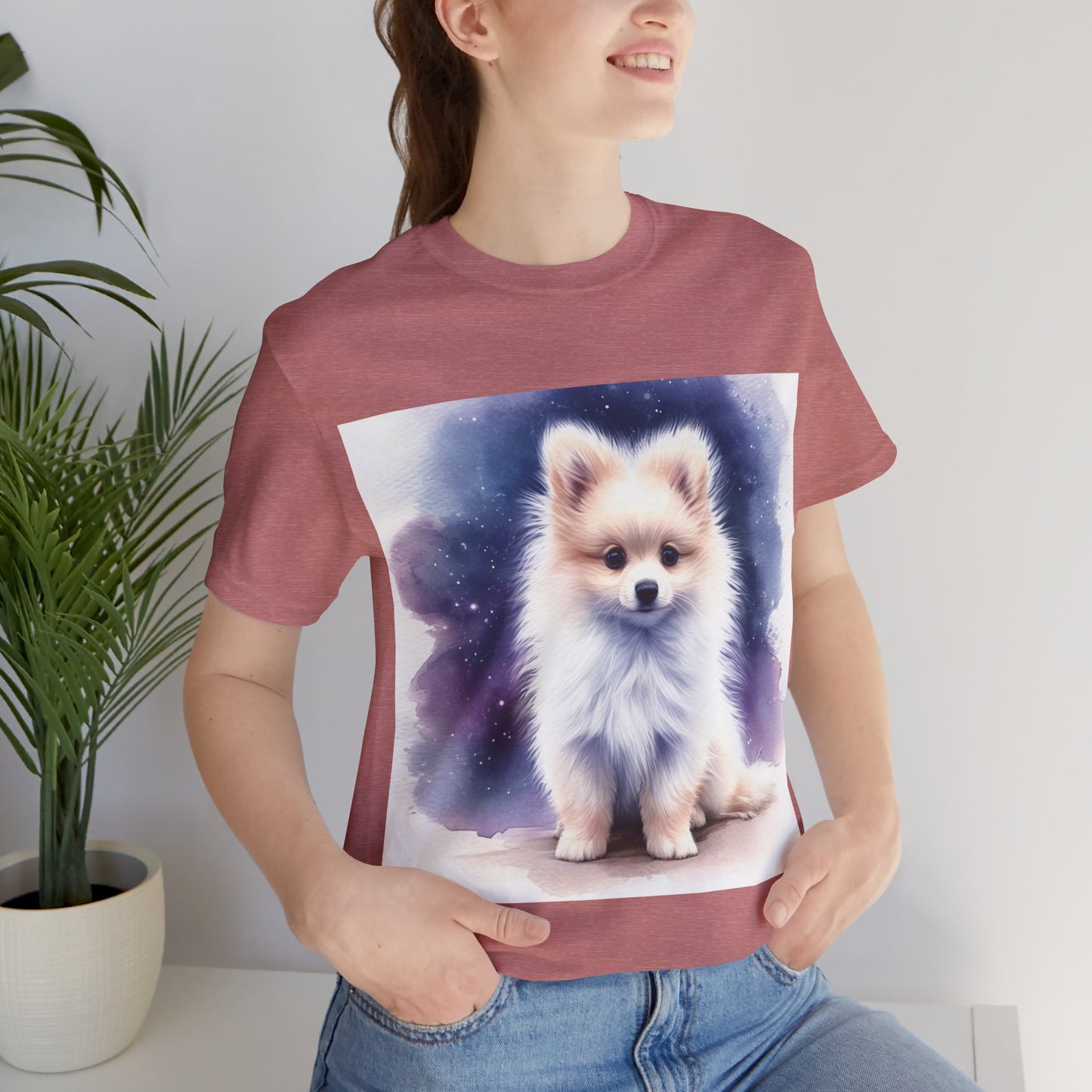 Spitz Puppy Unisex Jersey Short Sleeve Tee