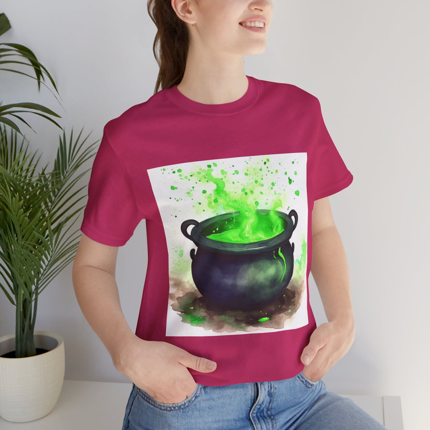 Witch's Cauldron Unisex Jersey Short Sleeve Tee