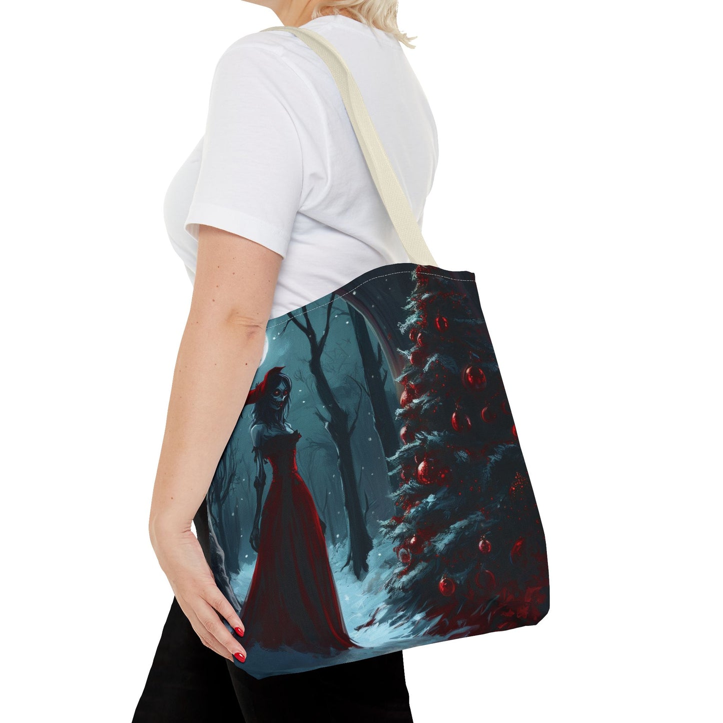 Hair-Raising Holiday Tote Bag (AOP)