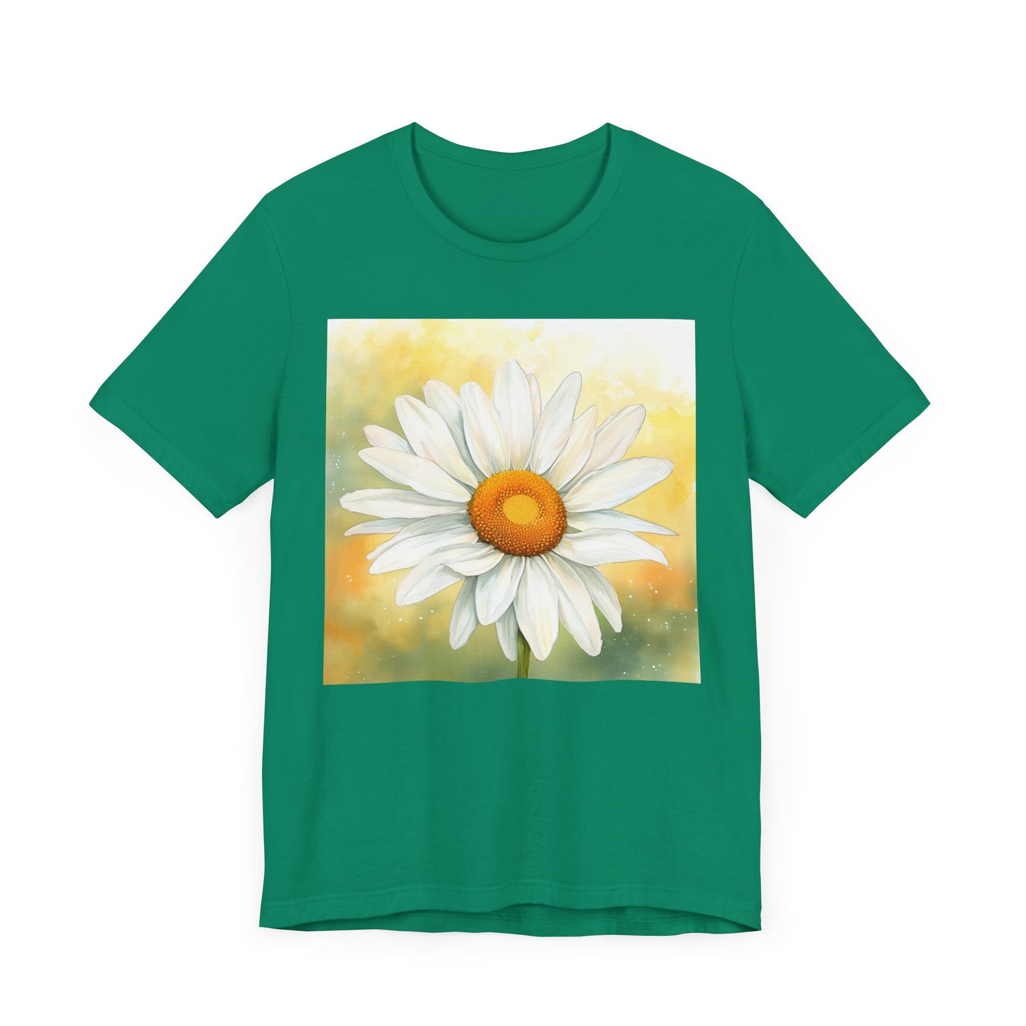 Daisy Bloom Unisex Jersey Tee - Perfect for Spring Celebrations