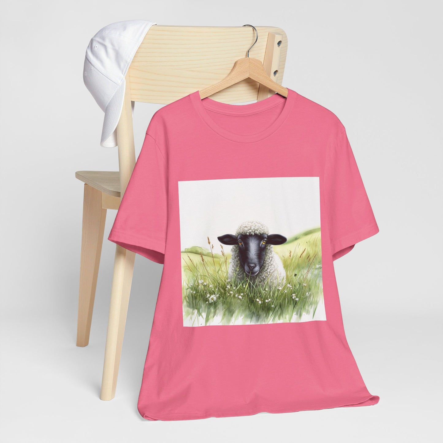 Cute Sheep Unisex Jersey Short Sleeve Tee